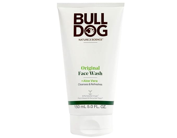 Bulldog Natural Skincare Original Face Wash For Men, 5 Oz (1 Pack)