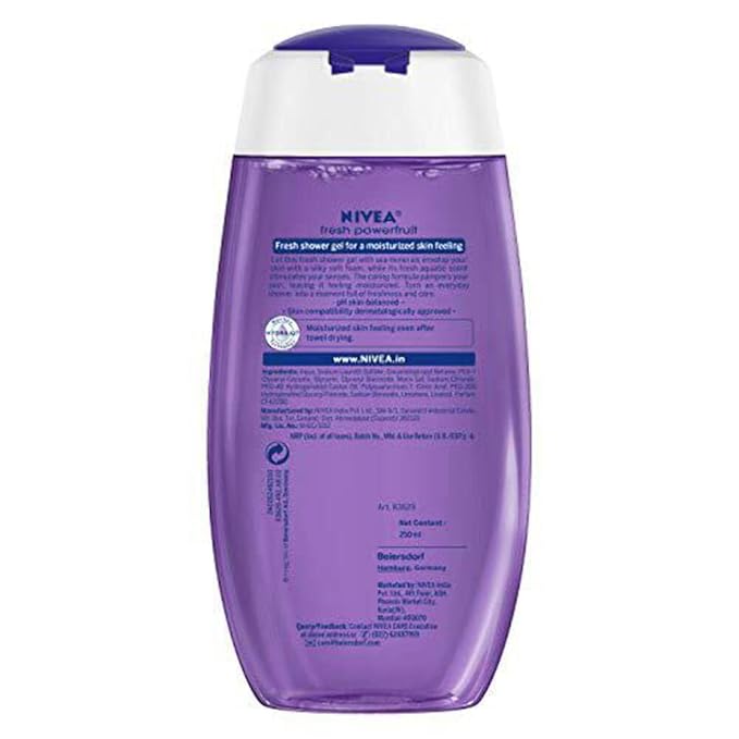 Nivea Power Fruit Fresh Shower Gel, 250ml by Nivea