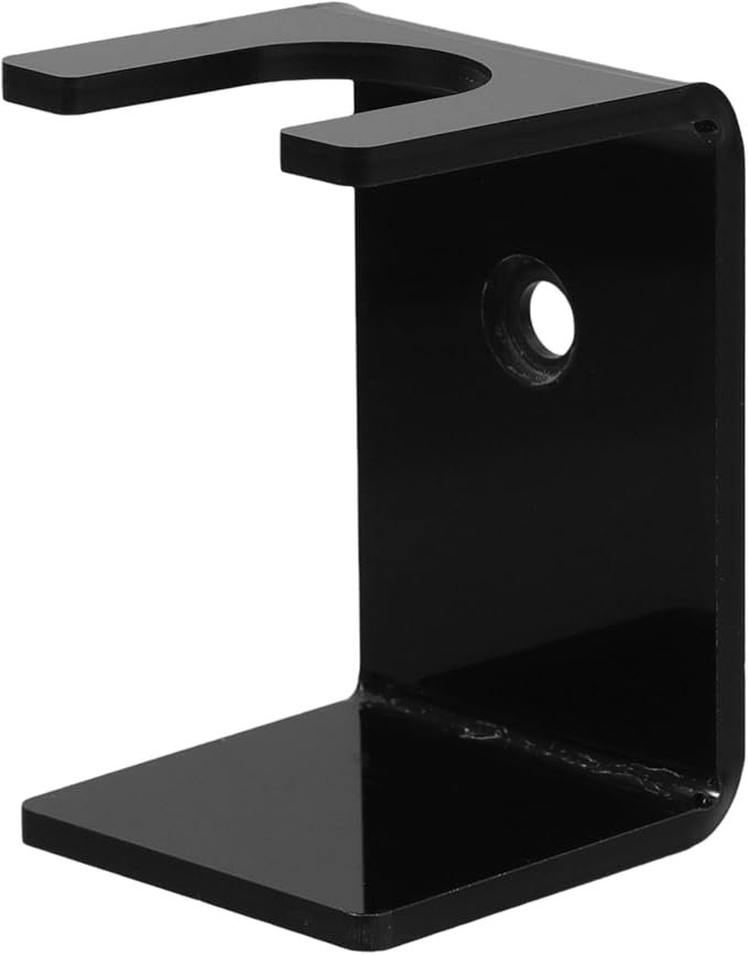 Shaving Brush Stand and Razor Brush Organizer Black Bathroom Shaver Holder Display Stand for Men’s Shaving Accessories
