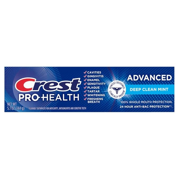 Crest Pro-Health Advanced Deep Clean Mint Toothpaste, 5.1 Oz