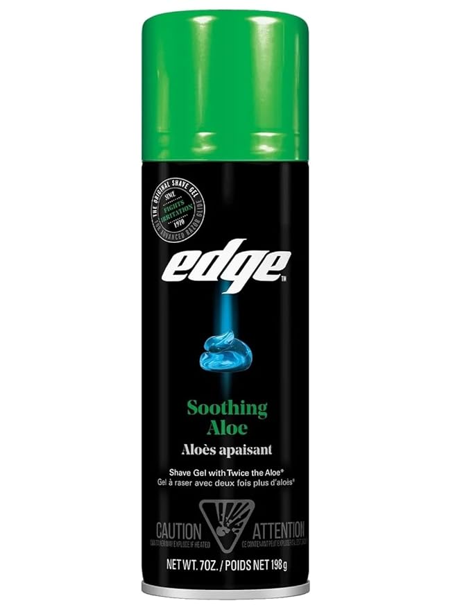 Edge Shave Gel Soothing Aloe 7 oz (Pack of 10)
