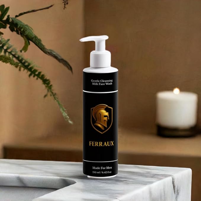Ferraux Gentle Cleansing Milk Face Wash For Men