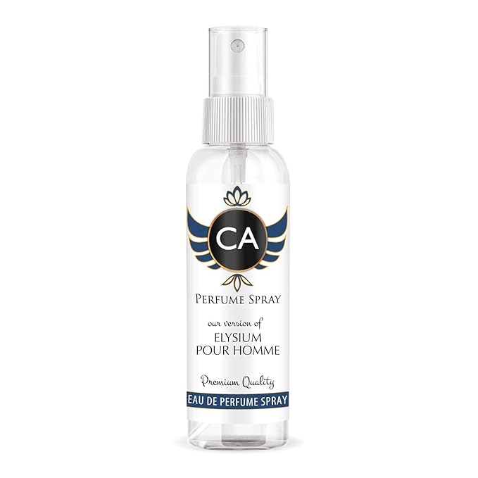 CA Perfume Eco Refill Impression of Elysium Pour Homme for Men Aromatic Fougere Long Lasting Fragrance Eau De Parfum 2 Fl Oz 60ml