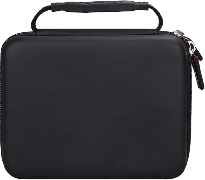 FBLFOBELI Hard Storage Case for Ufree/for Hatteker/for Brightup FK-8788T/ for Wahl 9916-817V Electric Razor Foil Shavers, Hair Beard Trimmer Grooming Shaving Kit Holder (PU Black)