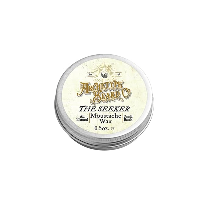 The Seeker - Moustache Wax (1/2 oz)