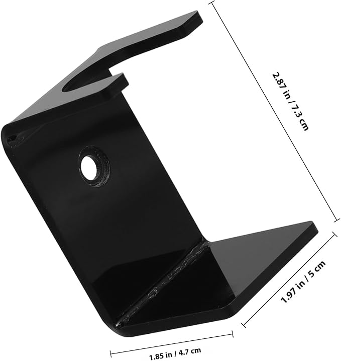Mikinona Shaving Brush Razor Holder Stand for Men Black Bathroom Razor Organizer with Stable Base and Shaving Brushes for Daily Grooming