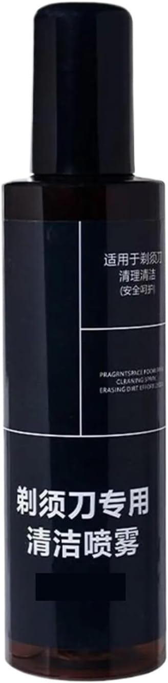 200ml Professional Shaver Cleaning Spray Razor Maintenance Solution, Men Grooming Tool Care Liquid, Salon Barbershop Home Use