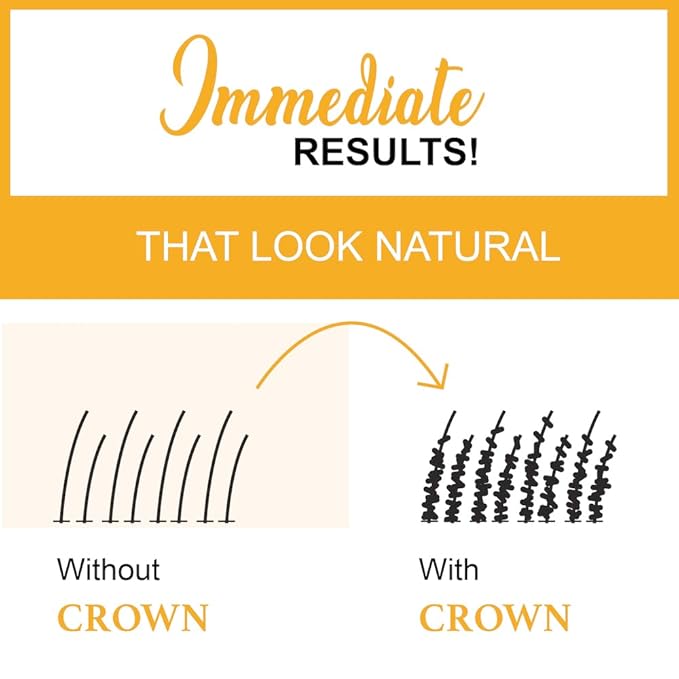 CROWN Hair Building Fibers Multipack (2 x 28g) - Instantly Cover Fine & Thinning Hair for a Thicker, Fuller Look - A Natural Keratin Concealer - 14 Shades for Men & Women - Hazel Brown