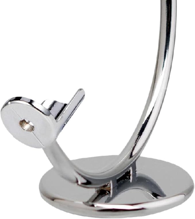 Straight Razor Stand Curved Stand Rack Shaving Stand Razor Holder Polished Finishing for Most Standard Sized Straight Organizer