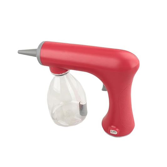 Foam Machine Professional Hot Lather Machine Cold and Hot Perm Convenient Reusable Lather Maker Charging for Salon Household, red 300ml