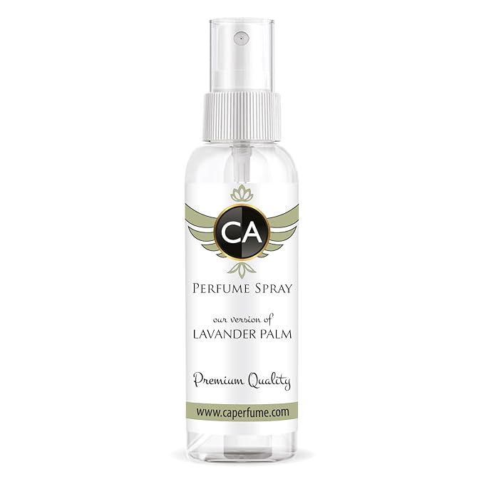 CA Perfume Eco Refill Impression of Lavander Palm For Women & Men Eau de Parfum Spray Atomizer Bottle 2 Fl Oz/60ml-X1