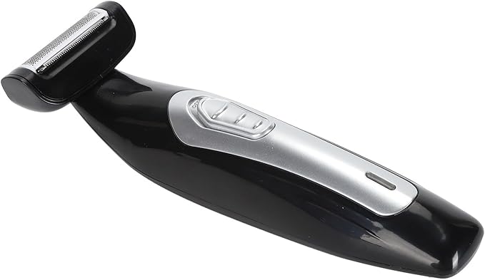 Back Hair Trimmer for Men with Adjustable Ergonomic Handle Wet and Dry Shaving Suitable for Shower Bedroom Grooming Routine
