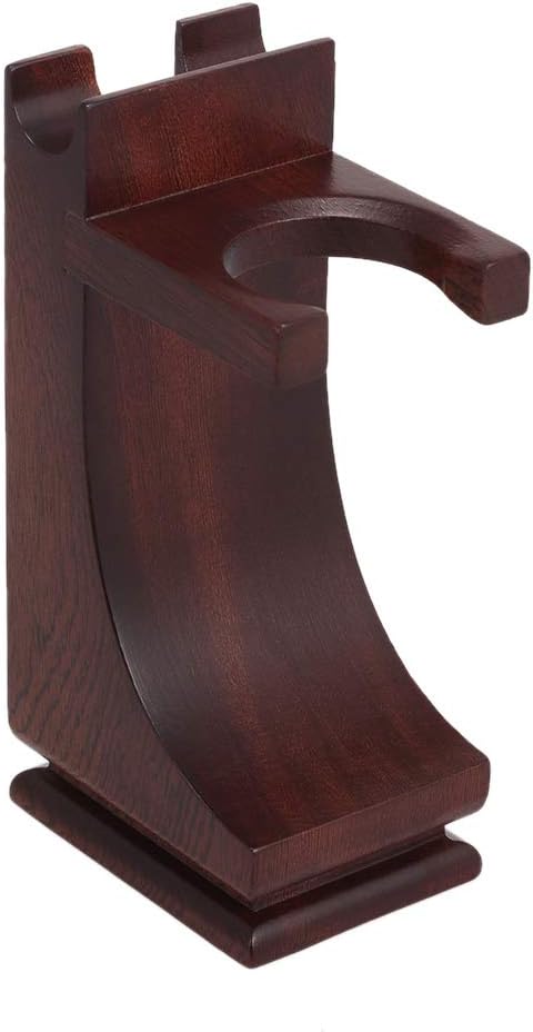 Shaving Brush Stand, wood Shaving Stand Holder Rosewood Material for Heavy Shaving Brush Set