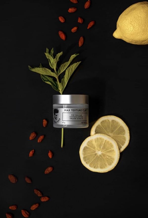 Avenue Man Texture Clay for Men - Premium Сlay Pomade for Men with Herbal Extracts - Frizz-Resistant & Lightweight Formula - Water-Based Matte Hair Clay - Paraben-Free Hair Putty (2oz)