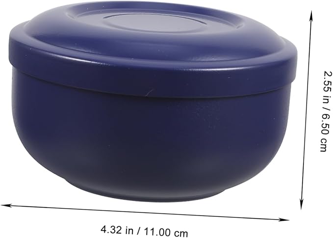 Men's Shaving Bowl Shaving Soap Bowl Shaver Bowl Reusable and Easy to Clean for Grooming Routine