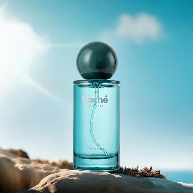 Brise Marine by Caché – Bergamot, Lemon, Pink Pepper, Coconut Milk, Ylang-Ylang, Musk, Cedarwood; Eau De Parfum (EDP) 50ml, Unisex