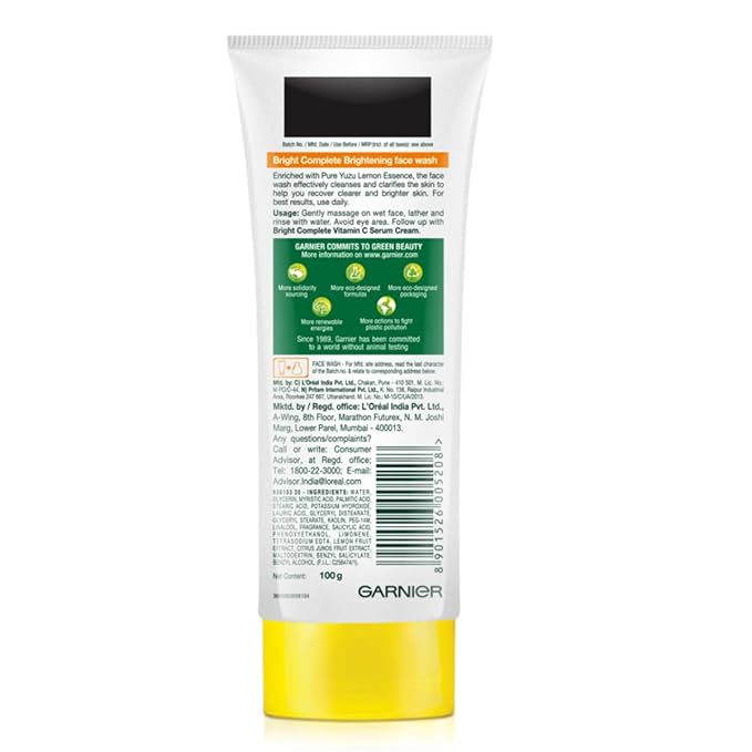 Garnier Light Face Wash 100g