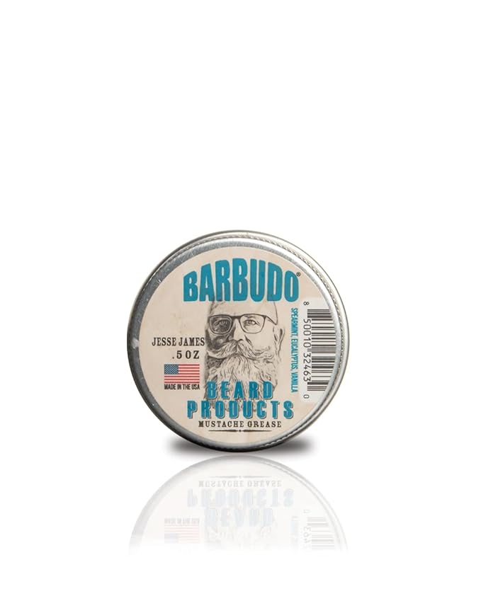 Mustache Wax (Jesse James: Spearmint, Eucalyptus and Vanilla)