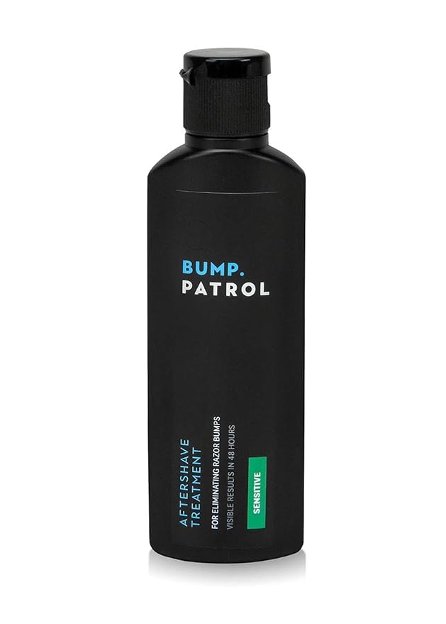 Bump Patrol Sensitive Strength Aftershave Treatment Serum – Razor Bump Stopper and Ingrown Hair Treatment for Men and Women, Alcohol Free Ingrown Hair Serum for Sensitive Skin 2 oz (Pack of 1)