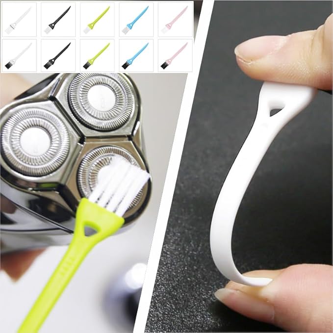 10 Pack Keyboard Cleaning Brushes Kit Mini Crevice Cleaning Brush Electric Shaver Cleaning Brushes Gaming Mouse Groove Gap Scraper Tools Electric Razor Brush Keyboard Cleaner for Small Space