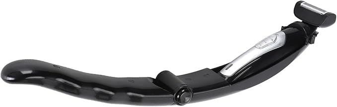 Back Hair Trimmer for Men with Adjustable Ergonomic Handle Wet and Dry Shaving Suitable for Shower Bedroom Grooming Routine