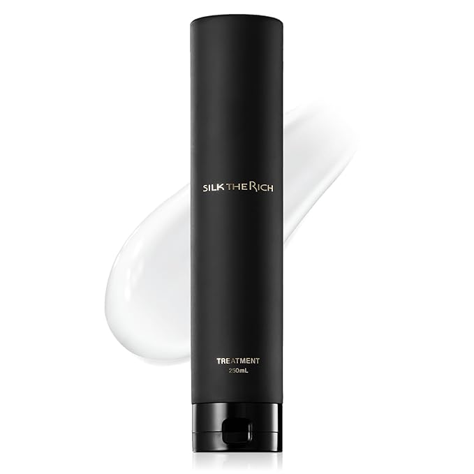 Treatment Conditioner, Moisturizing & Repairing Hair Conditioner for Women & Men, For Color-Treated Hair & Dry, Itchy Scalp, Sulfate-Free, Paraben-Free, Black (8.5 fl oz, 250 ml)