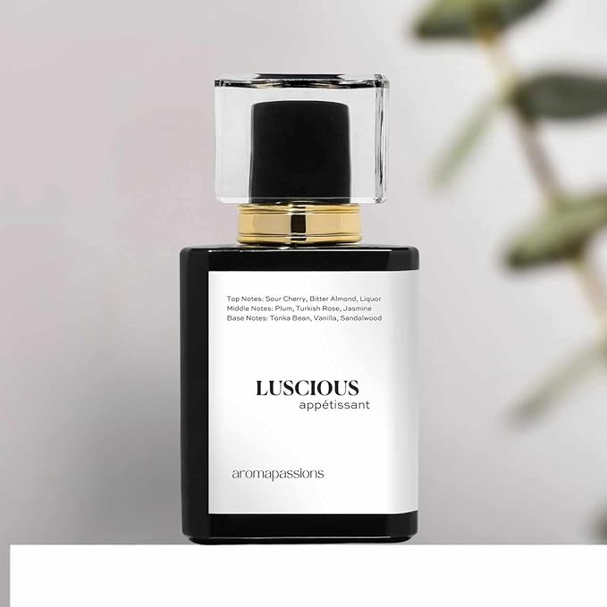 LUSCIOUS | Inspired by LOST CHERRY | Pheromone Perfume Cologne for Men and Women | Extrait De Parfum | Long Lasting Dupe Clone Essential Oil Fragrance | Perfume De Hombre Mujer | Cherry Scent Notes