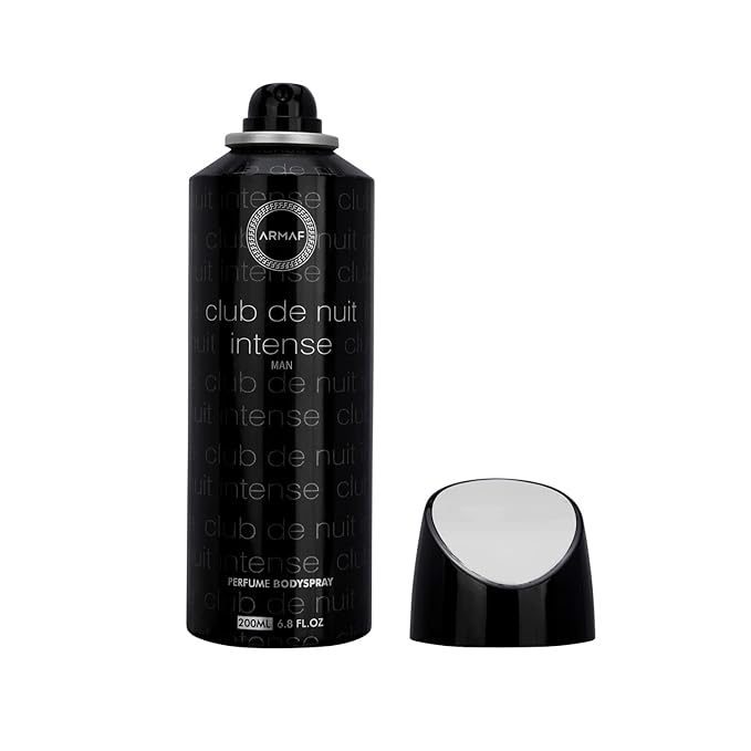 Armaf Club De Nuit Intense for Men Parfume Bodyspray Spray, 6.8 Ounce / 200 ml
