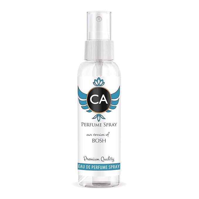 CA Perfume Eco Refill Impression of Bosh for Men Woody Spicy Long Lasting Fragrance Eau De Parfum 2 Fl Oz 60ml