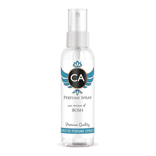 CA Perfume Eco Refill Impression of Bosh for Men Woody Spicy Long Lasting Fragrance Eau De Parfum 2 Fl Oz 60ml