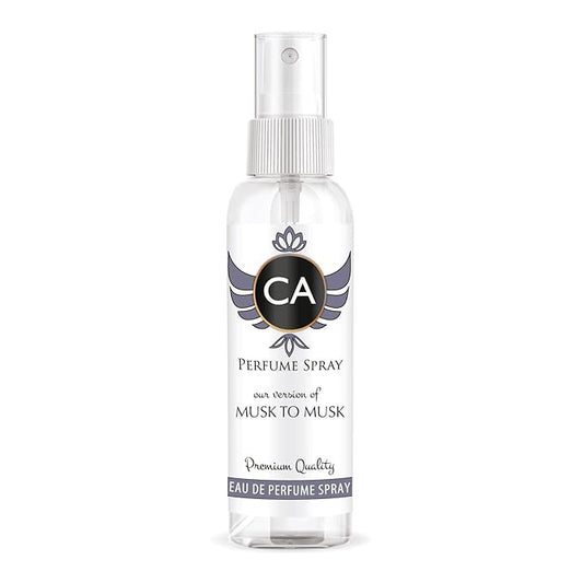CA Perfume Eco Refill Impression of Musk To Musk for Unisex Amber Woody Long Lasting Fragrance Eau De Parfum 2 Fl Oz 60ml