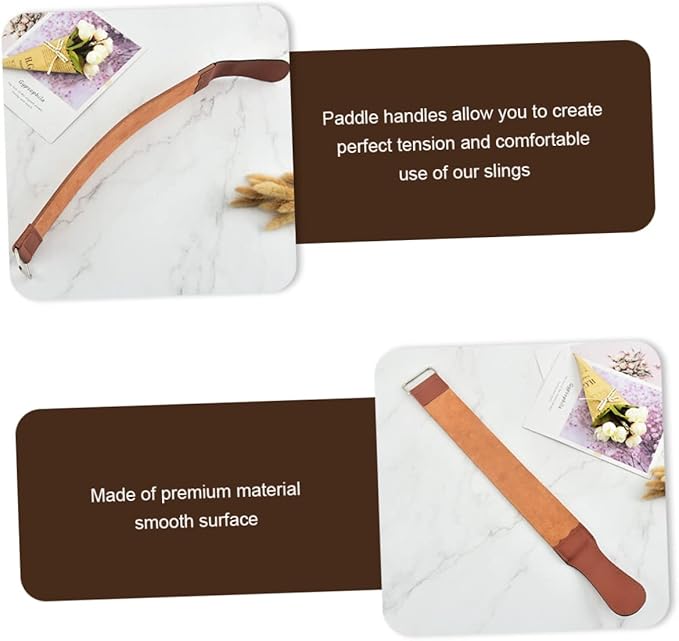 Straight Razor Strop Tool Dual Sided Artificial Leather Sharpening Strap for Home Use Manual Shaver Maintenance Father Day for Barbers and Shaving Enthusiasts