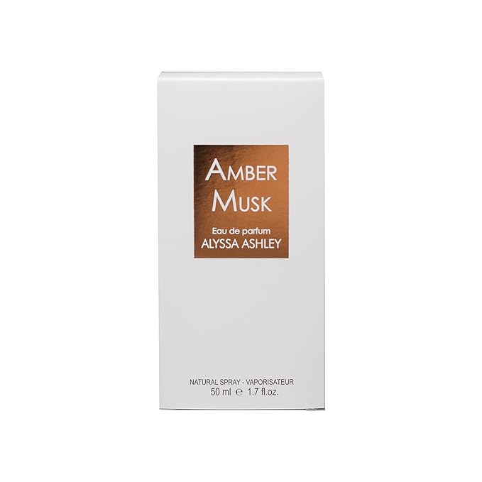 Alyssa Ashley Amber Musk - Cologne for Men - Perfume for Women - Jasmine, Iris, Benzoin, Amber, Vanilla, and Musk - Travel Perfume - 1.7 oz EDP Spray