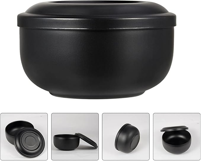 Beaupretty Stainless Steel Shaving Soap Bowl Shaving Mug for Shave Cream Soap Shaving Cup with Lid