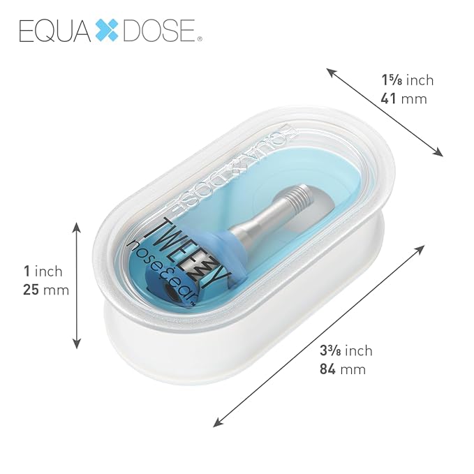 EQUADOSE Tweezy Nose & Ear Hair Remover for Men & Women, Precision Grooming Tool for Pain-Free Hair Removal, Alternative to Trimmers and Waxing Kits, Formerly Pluck, Easy and Effective Solution