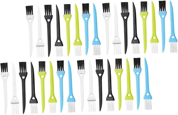 36pcs Razor Cleaning Brush Electric Shaver Brush Soft Bristles for Beauty Salon Personal Use