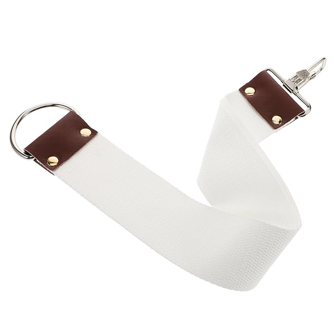 Canvas Sharpening Strop Double Layer Design for Straight Reduces Shaving Discomfort Maintains Blade Sharpness for Barbers and Home Use