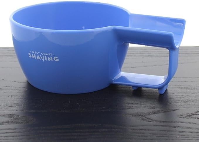 West Coast Shaving Unbreakable Lather Bowl, Blue