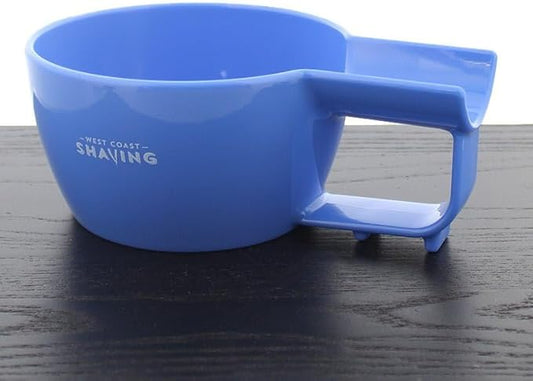 West Coast Shaving Unbreakable Lather Bowl, Blue