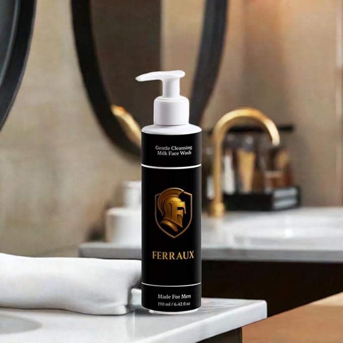 Ferraux Gentle Cleansing Milk Face Wash For Men