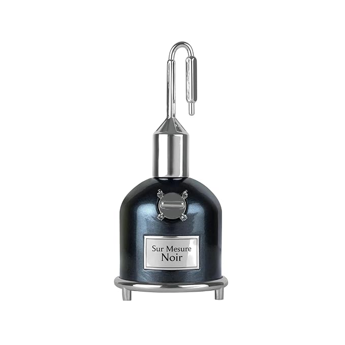 Lattafa Pride Sur Mesure Noir Eau de Parfum for Men - 100ml (3.4 oz) | Dark, Spicy & Woody Cologne | Intense, Long-Lasting Masculine Scent