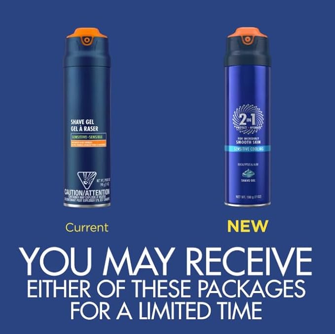 Pro Shaving Gel for Men, Fragrance Free, 7 oz (2-Pack)