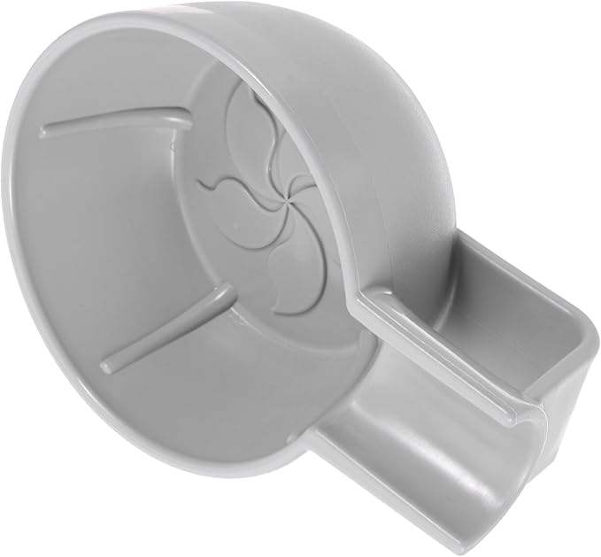 Shaving Bowl for Men Plastic Deep Shaving Soap Bowl with Wide Mouth Thickened Anti-drop Shave Cup Suitable and Facial Grooming Gray