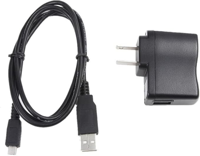 NTQinParts Replacement Wall Power Charger + USB Charging Power Cord for SweetLF 3D Rechargeable Waterproof IPX7 Electric Shaver Wet & Dry Rotary Shaver