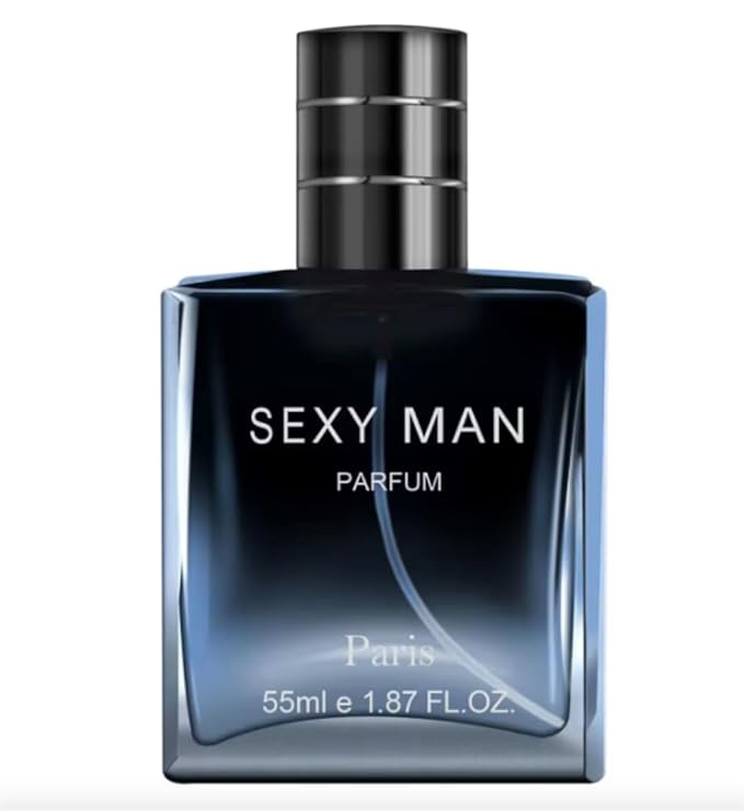 Sexy Man Men's Cologne Gift Attractive Fragrant 1.87 Oz (Black)