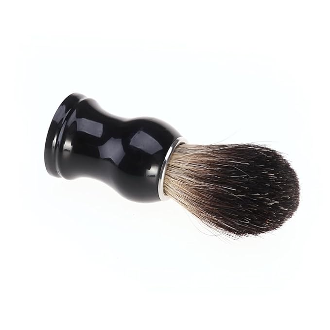 Traditional Shaving Brush Badger Hair Beard Shaving Tool Brush Beard Hair Cleaner