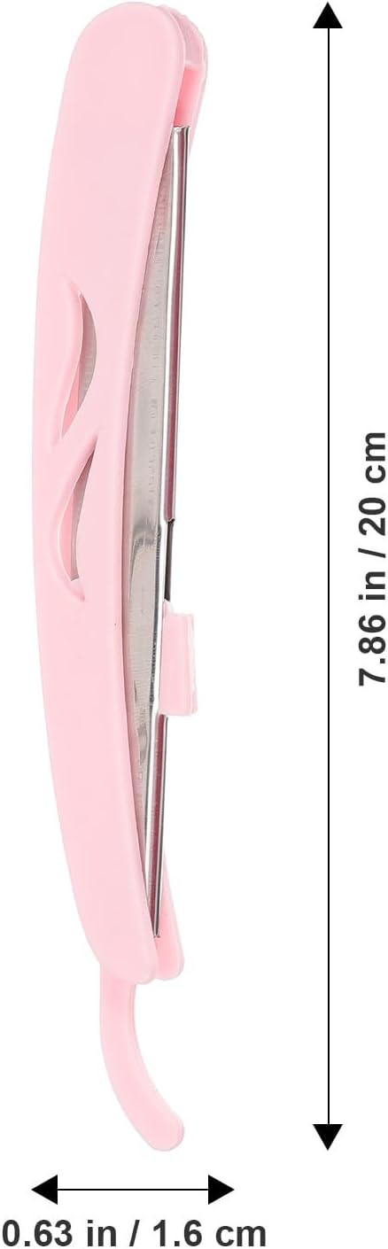 ARTIBETTER 101pcs Eyebrow Shaver and Facial Hair Trimmer Set with 1 Handle and 100 Blades, Safe for Beginners, Portable Grooming Tool for Women and Men Random Color