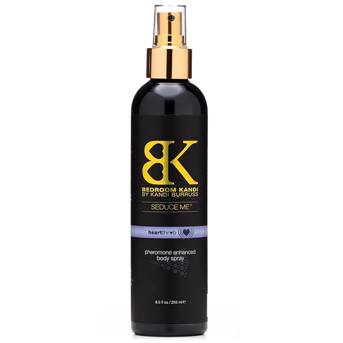 Bedroom Kandi by Kandi Burruss Body Spray | Pheromone Enhanced Moisturizing Spray | Softens Skin After Shower/Bath Non-greasy Body Oil Mist | Heartthrob Scent | Unisex Scent