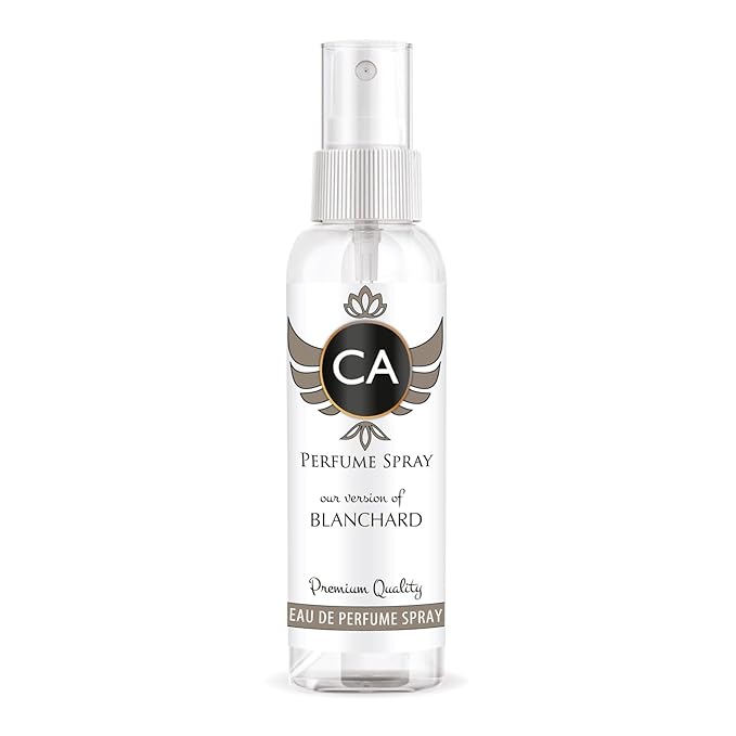 CA Perfume Eco Refill Impression of Blanchard for Women Floral Aldehyde Long Lasting Fragrance Eau De Parfum 2 Fl Oz 60ml