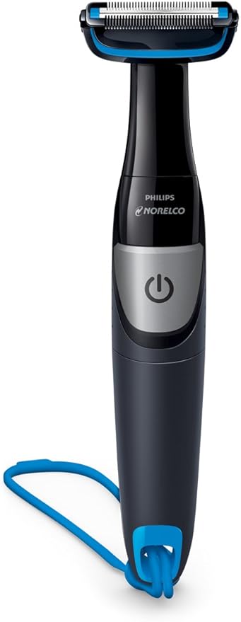 Philips Norelco Bodygroom Series 1100, BG1026/60, Showerproof Body Hair Trimmer and Groomer for Men